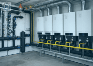 GTBC CZ rekonstrukce kotelny - nová moderní plynová kotelna pro bytový dům - SVJ