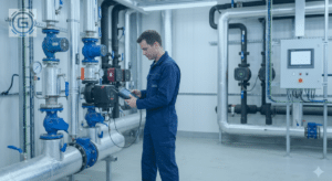 GTBC CZ technik provádí posezónní servis zdroje tepla